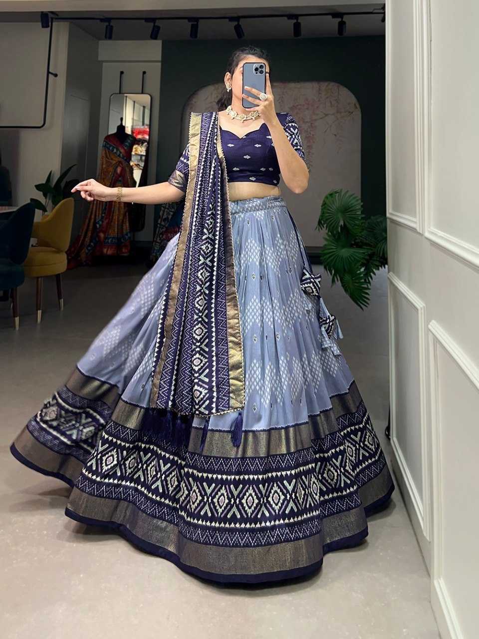 Ynf Tussar Silk RIN207 1425 Lehengas Wholesale Designer Lehenga Fancy Lehenga Traditional Lehenga Manufacturer