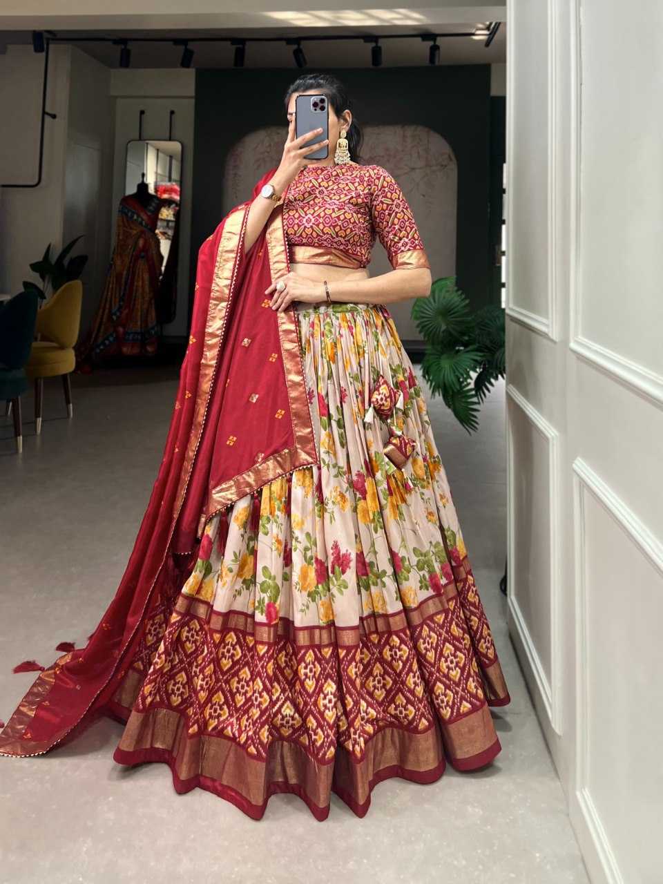 Ynf Tussar Silk RIN207 1431 Lehengas Wholesale Designer Lehenga Fancy Lehenga Traditional Lehenga Manufacturer