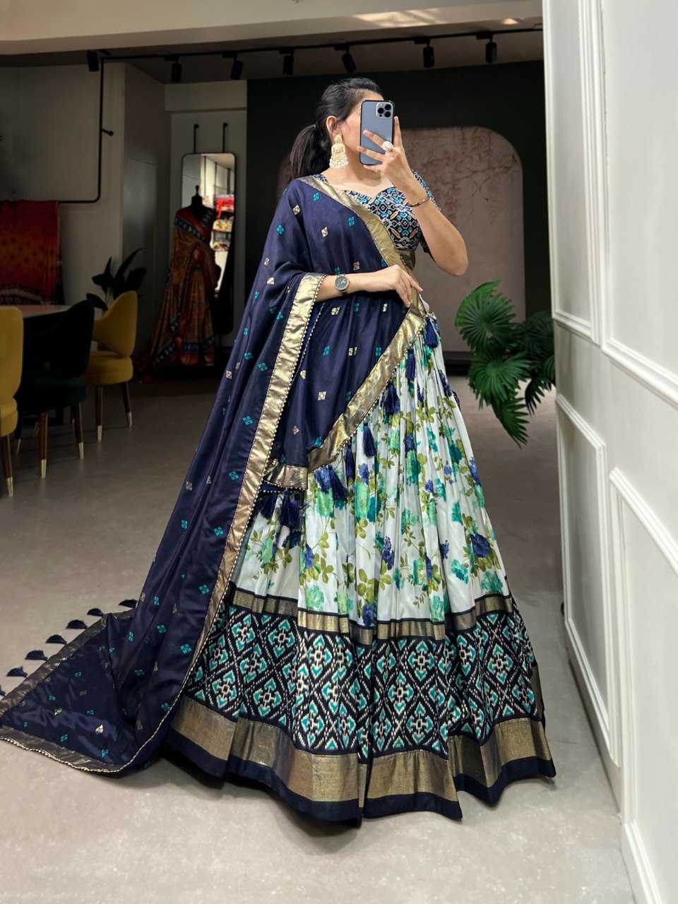 Ynf Tussar Silk RIN207 1431 Lehengas Wholesale Designer Lehenga Fancy Lehenga Traditional Lehenga Manufacturer