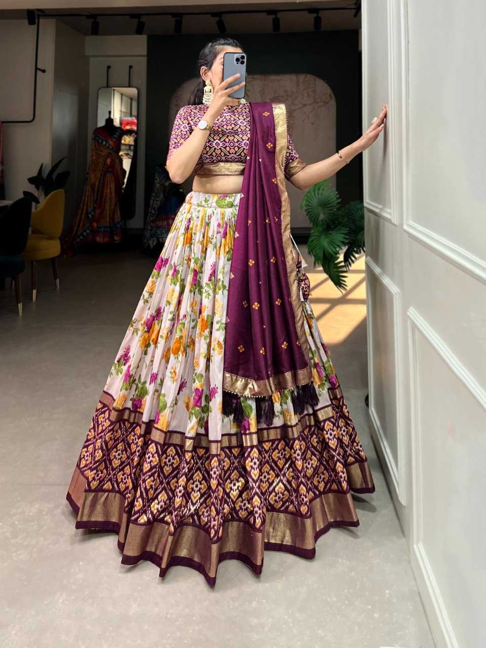 Ynf Tussar Silk RIN207 1431 Lehengas Wholesale Designer Lehenga Fancy Lehenga Traditional Lehenga Manufacturer