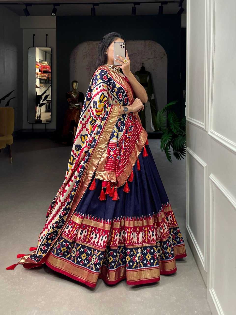 Ynf Tussar Silk RIN207 1482 Lehengas Wholesale Designer Lehenga Fancy Lehenga Traditional Lehenga Manufacturer