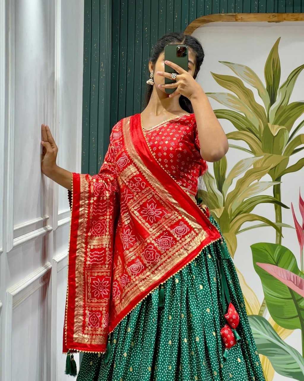Ynf Tussar Silk RIN207 1521 Lehengas Wedding Collections Festive Collections Wholesale Silk Lehenga Printed Lehenga Lehenga With Blouse Manufacturer