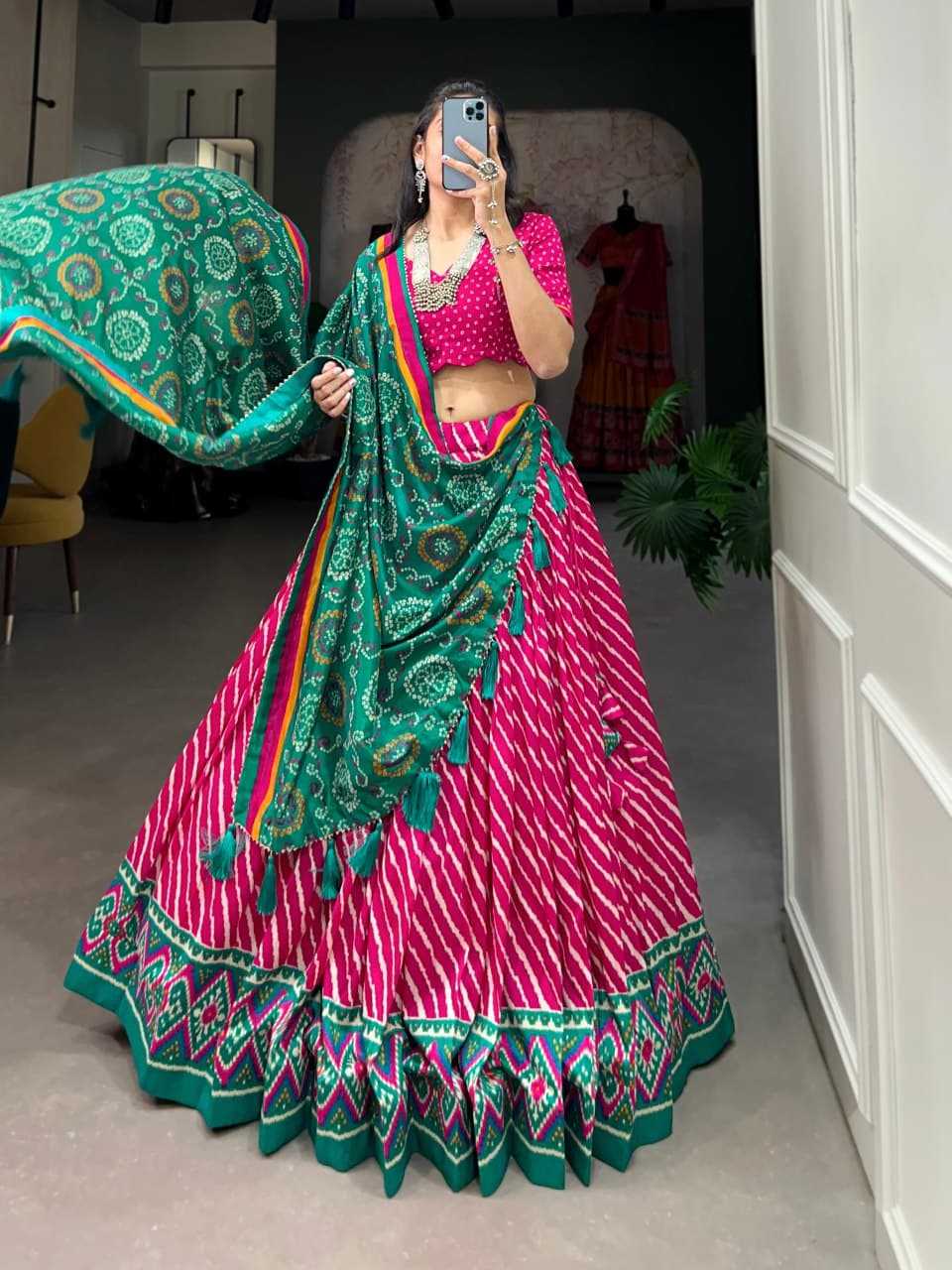 Ynf Tussar Silk RIN207 1522 Lehengas Wholesale Designer Lehenga Fancy Lehenga Traditional Lehenga Manufacturer