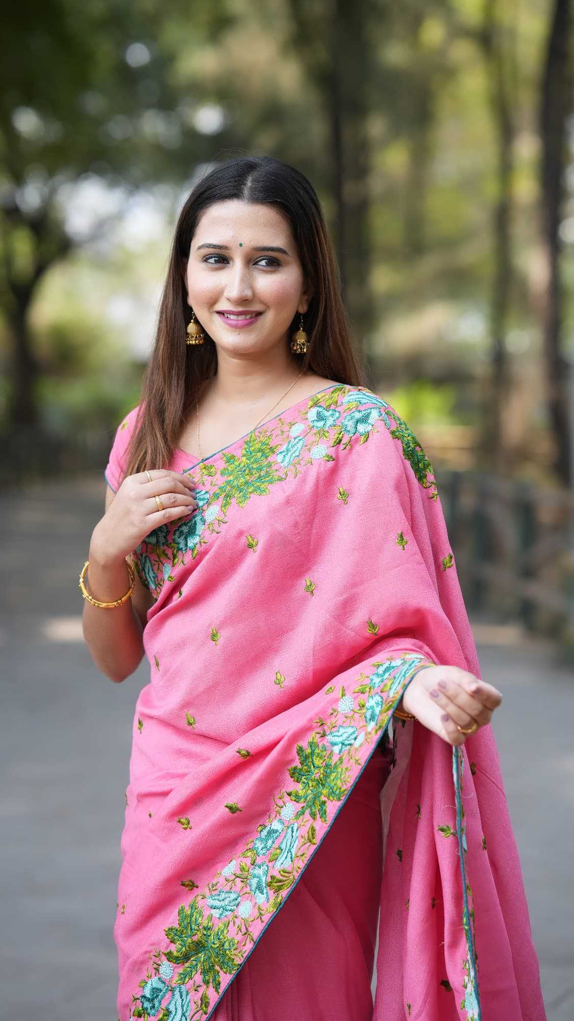 Ynf Tussar Silk RIN209 PANKI Silk Sarees Wholesale Tussar Silk Sarees Designer Silk Sarees Embroidered Silk Sarees Manufacturer