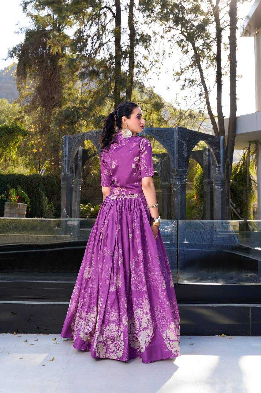 Ynf Tussar Silk RIN222 67 Lehengas Wholesale Designer Lehenga Silk Lehenga Printed Lehenga Manufacturer