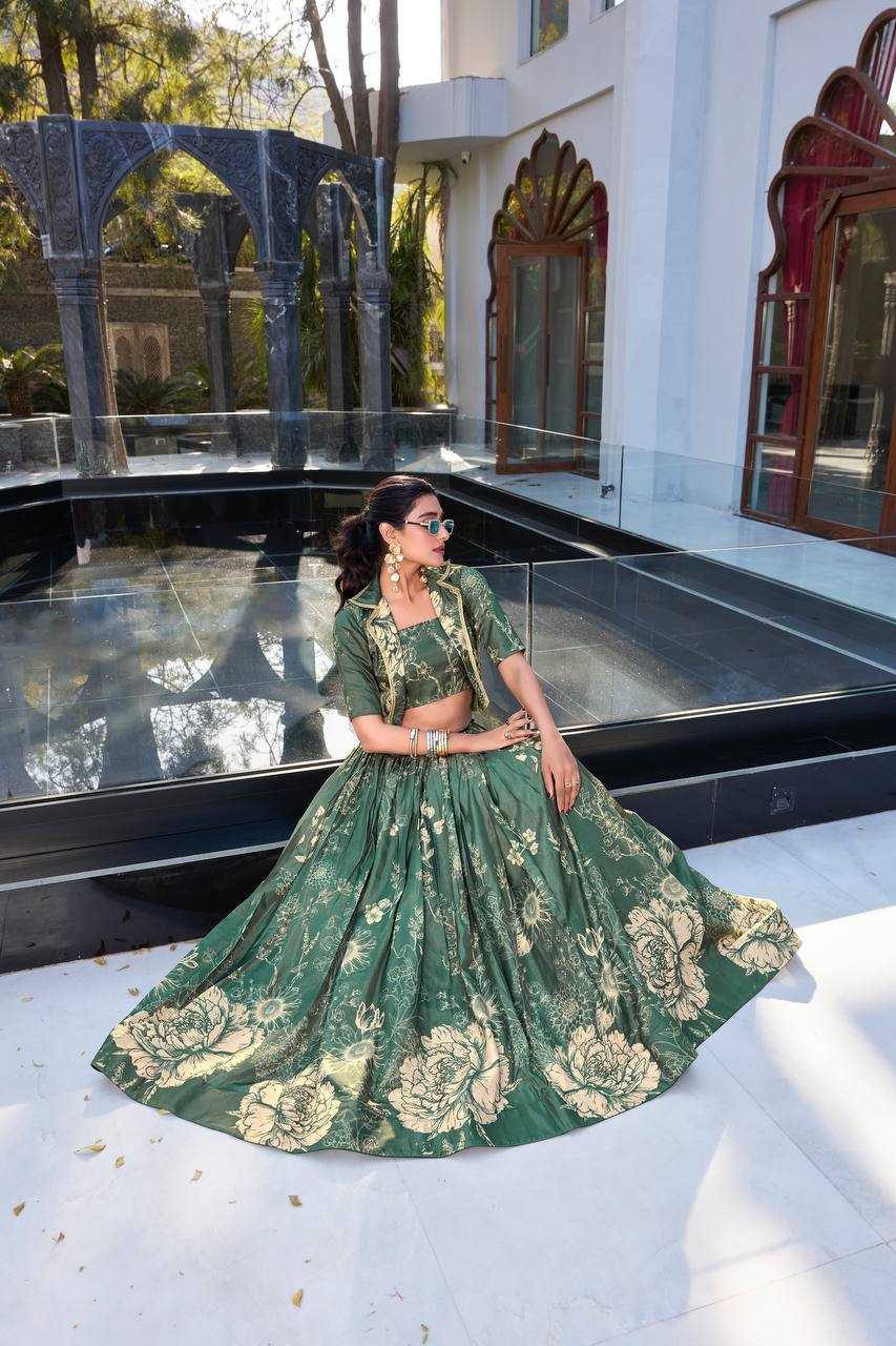 Ynf Tussar Silk RIN222 67 Lehengas Wholesale Designer Lehenga Silk Lehenga Printed Lehenga Manufacturer
