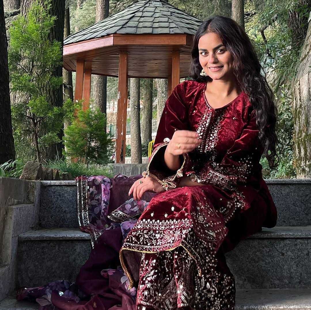 Ynf Velvet KESH141 1037 Suits & Dresses Wholesale Velvet Suits Embroidery Suits Palazzo Suit Manufacturer