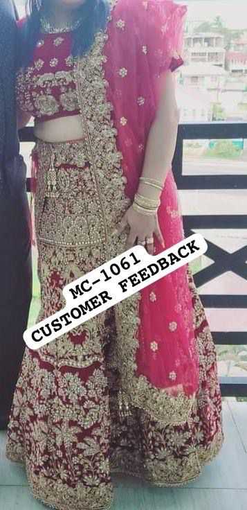 Ynf Velvet KESH494 1061 Lehengas Wedding Collections Wholesale Wedding Lehenga Velvet Lehenga Zari Work Lehenga Manufacturer