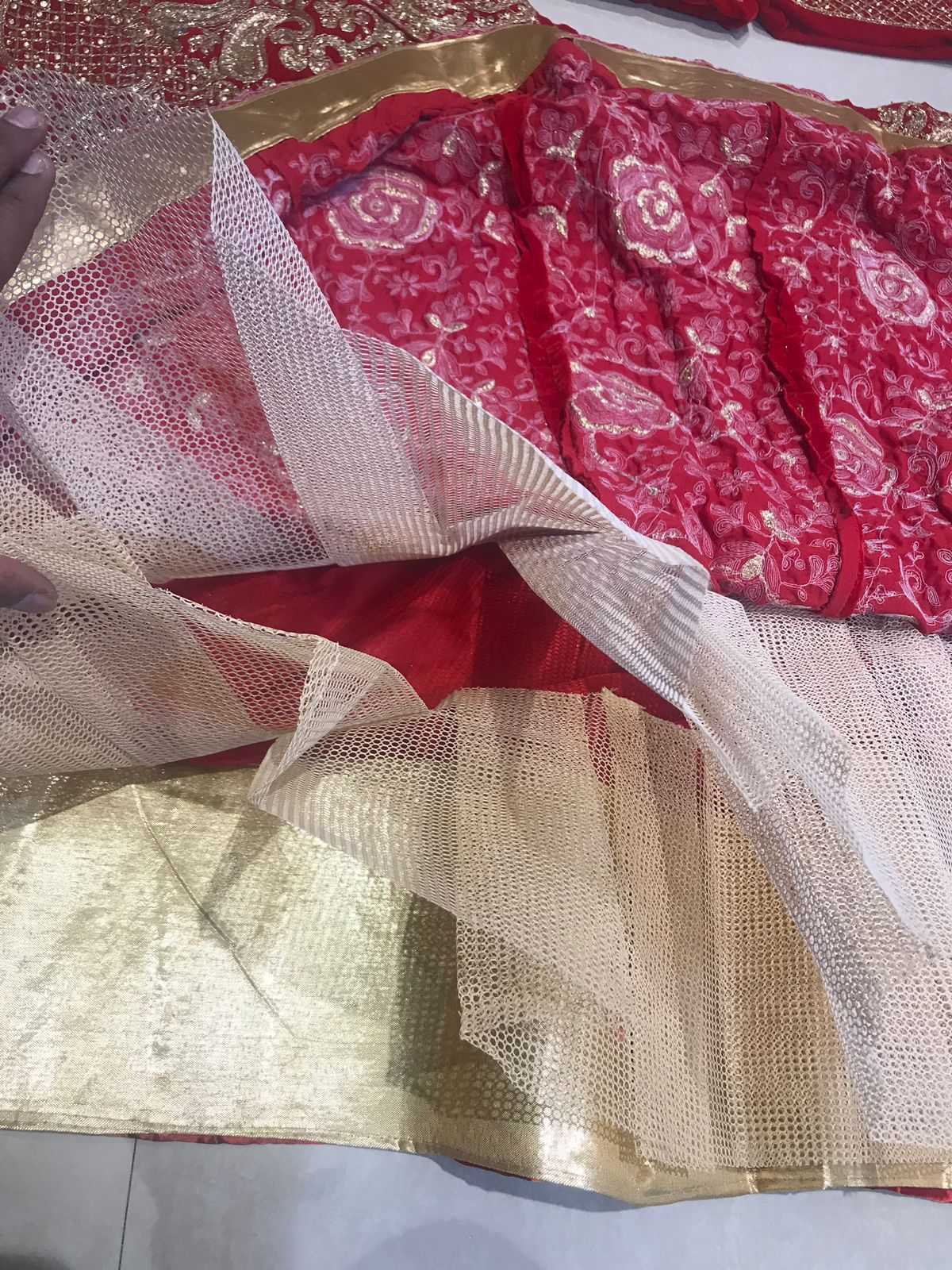 Ynf Velvet KESH494 1123 Lehengas Wholesale Embroidered Lehenga Velvet Lehenga Zari Work Lehenga Manufacturer