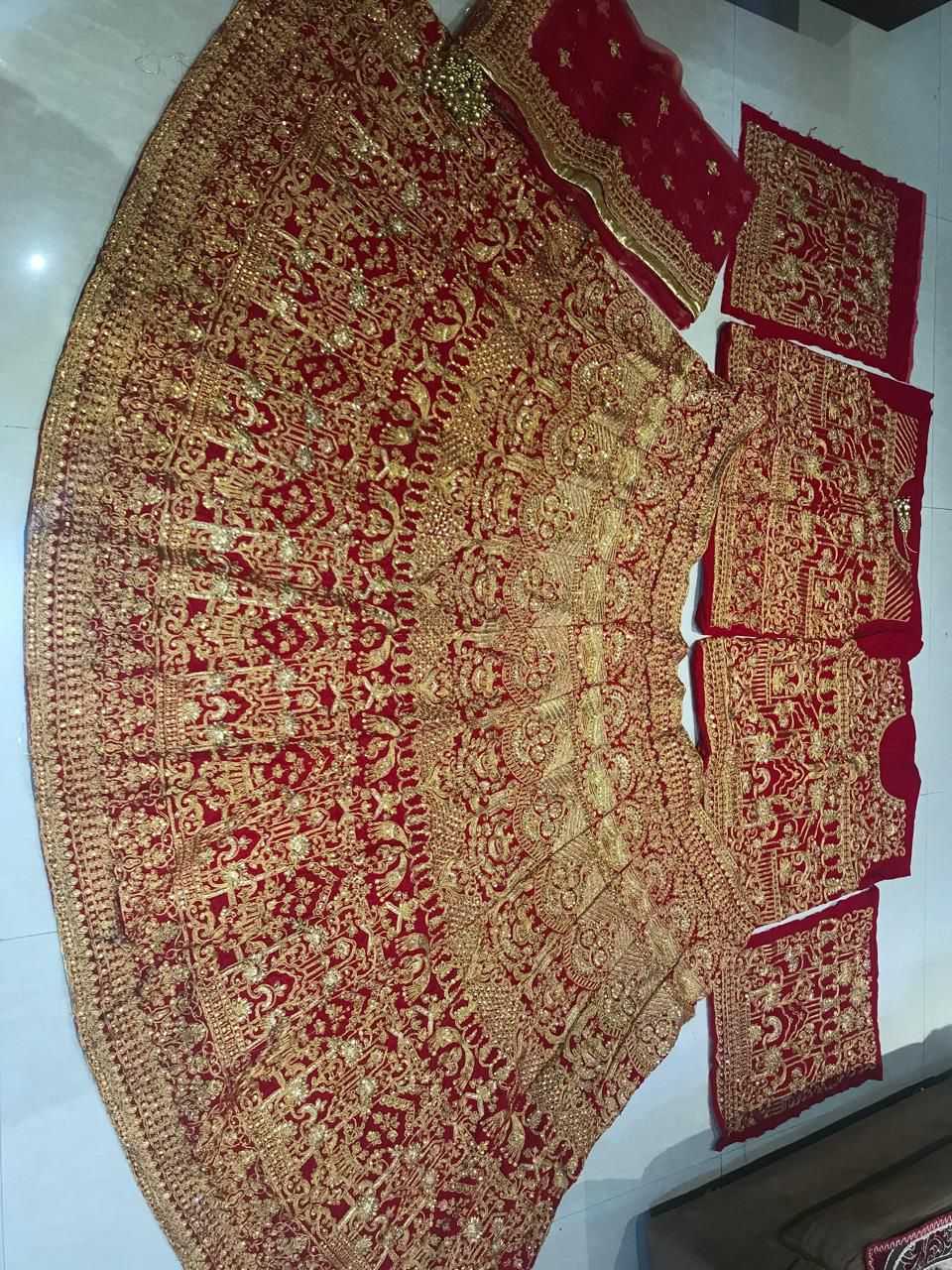 Ynf Velvet KESH494 1131 Lehengas Wedding Collections Festive Collections Wholesale Embroidered Lehenga Velvet Lehenga Zari Work Lehenga Manufacturer