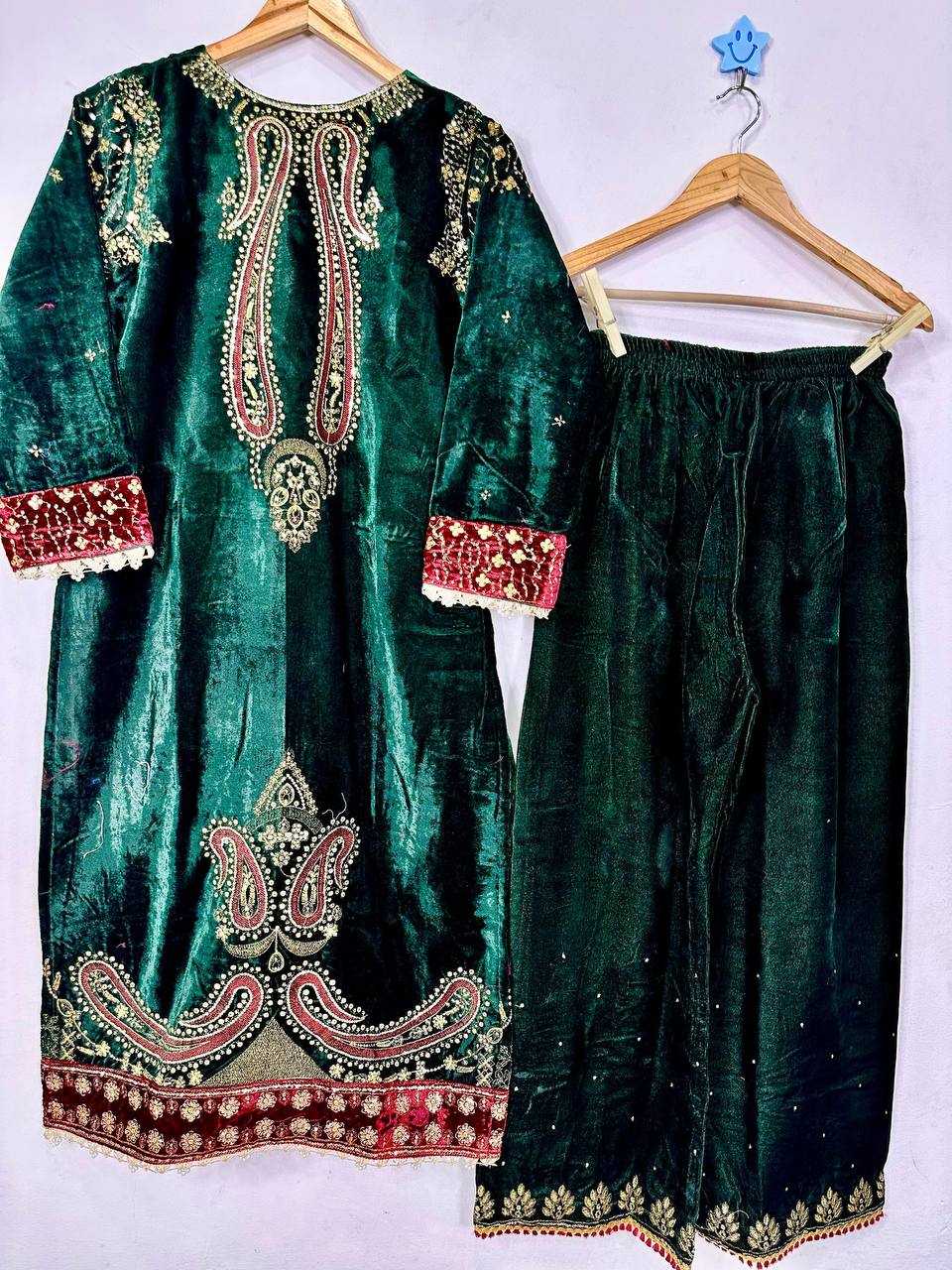 Ynf Velvet KESH531 1014 Suits & Dresses Wholesale Ladies Suits Kashmiri Suits Embroidery Suits Palazzo Suit Wedding Suits Zari Work Suit Manufacturer