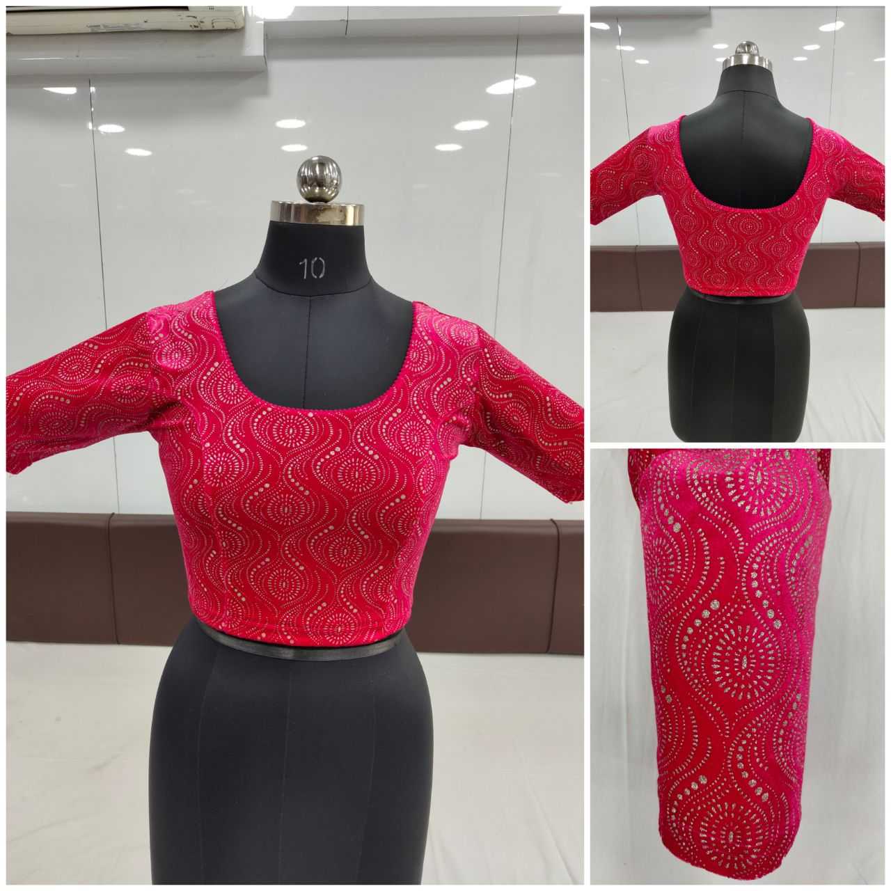 Ynf Velvet KESH535 GEETANJALI Readymade Blouses Wholesale Blouse Party Wear Blouse Velvet Blouse Manufacturer