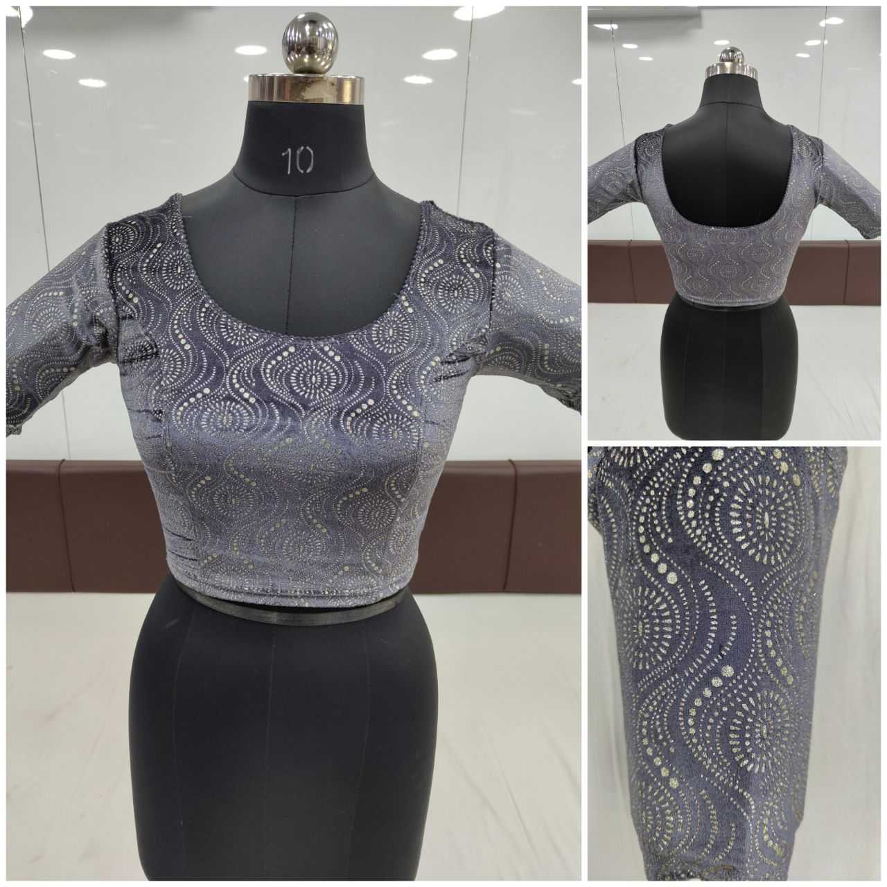 Ynf Velvet KESH535 GEETANJALI Readymade Blouses Wholesale Blouse Party Wear Blouse Velvet Blouse Manufacturer