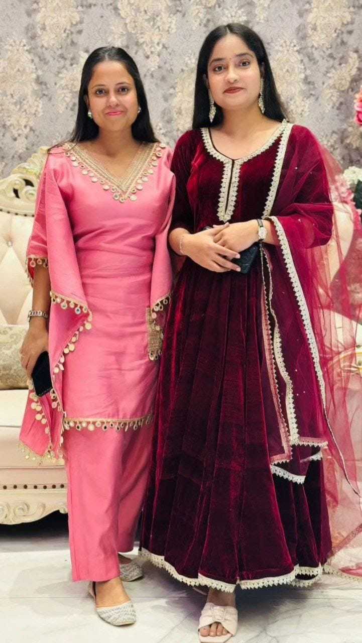 Ynf Velvet RIN157 2114 Gowns Plus Size Collections Wholesale Party Gowns Designer Gowns Velvet Gowns Manufacturer