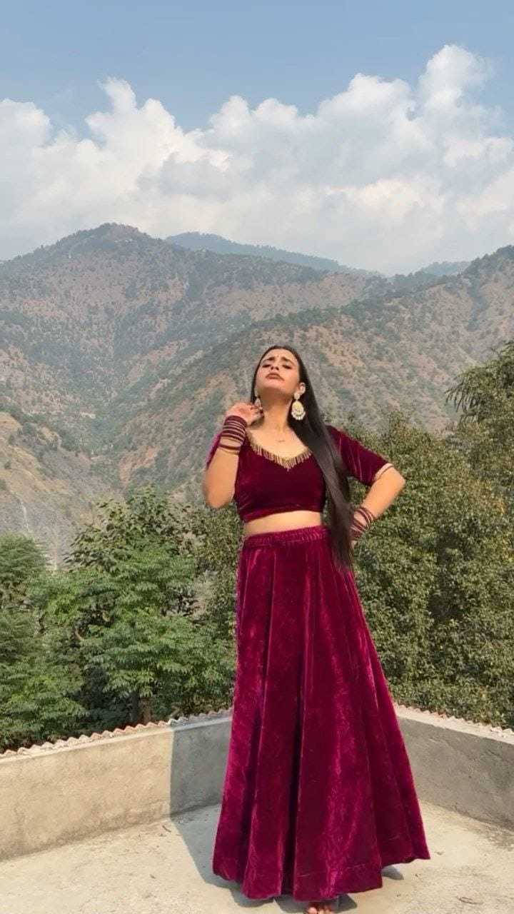 Ynf Velvet RIN157 5261 Lehengas Plus Size Collections Wholesale Designer Lehenga Fancy Lehenga Velvet Lehenga Manufacturer