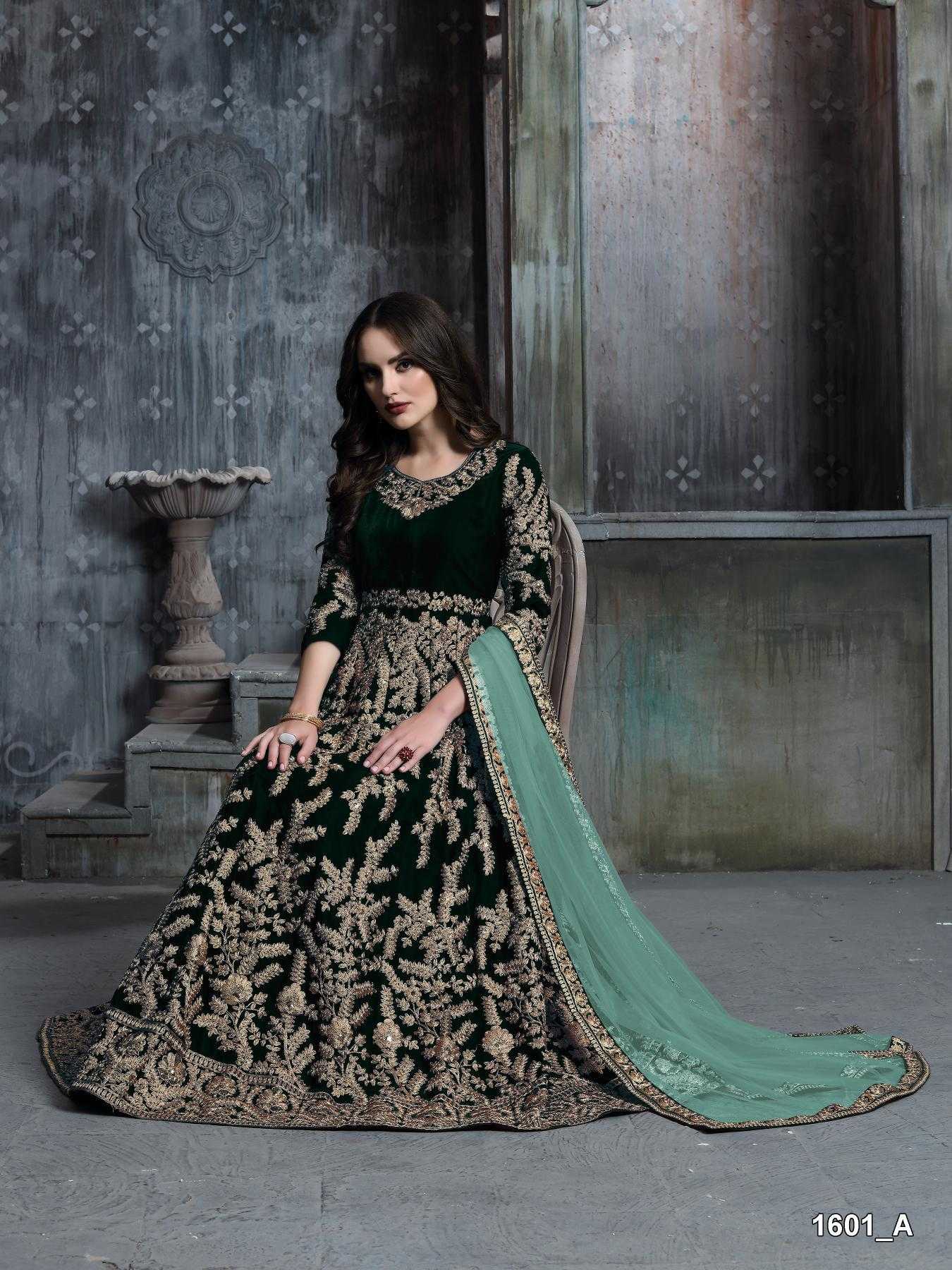 Ynf Velvet RIN197 1600 Gowns Wholesale Wedding Gown Designer Gowns Velvet Gowns Manufacturer