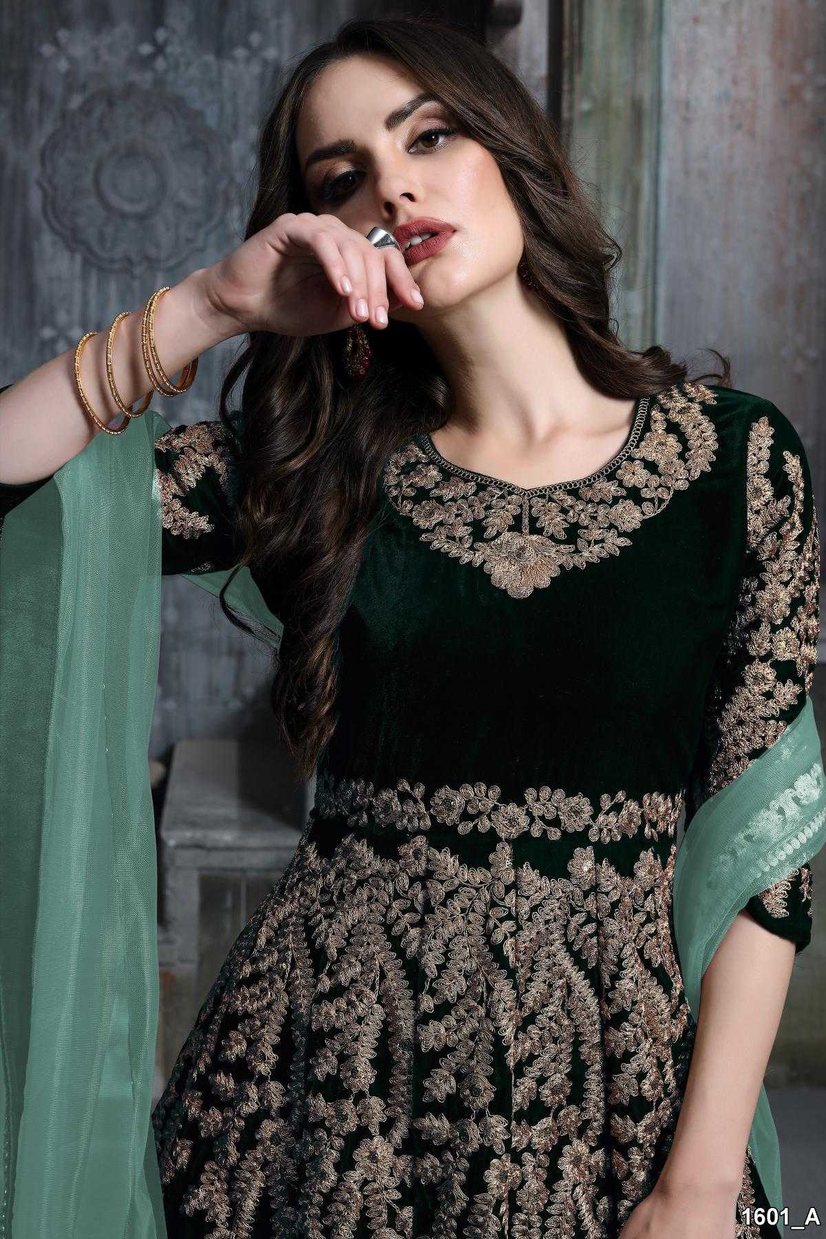 Ynf Velvet RIN197 1600 Gowns Wholesale Wedding Gown Designer Gowns Velvet Gowns Manufacturer