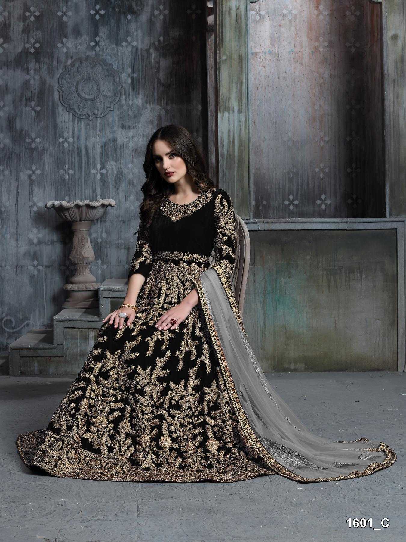 Ynf Velvet RIN197 1600 Gowns Wholesale Wedding Gown Designer Gowns Velvet Gowns Manufacturer