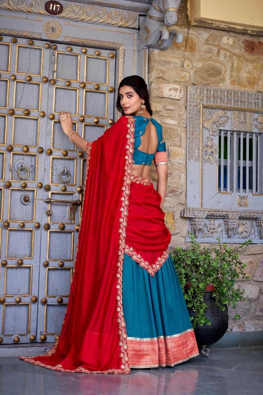 Ynf Vichitra Silk KESH134 2049 Lehengas Festive Collections Wholesale Silk Lehenga Zari Work Lehenga Onam Collections Manufacturer