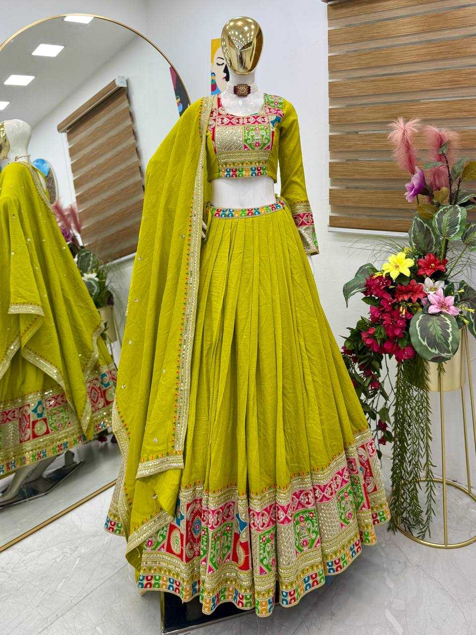 Ynf Vichitra Silk KESH158 SRIVALI Lehengas Wedding Collections Wholesale Sequins Lehenga Sangeet Outfits Manufacturer