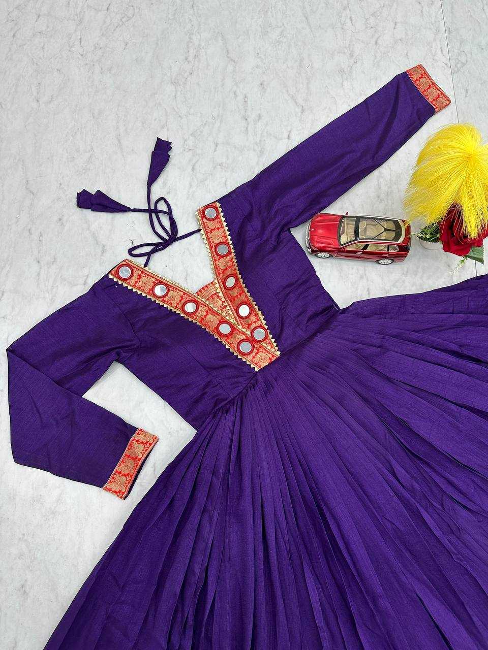 Ynf Vichitra Silk KESH496 524 Gowns Wholesale Fancy Gowns Embroidery Gowns Anarkali Gown Manufacturer