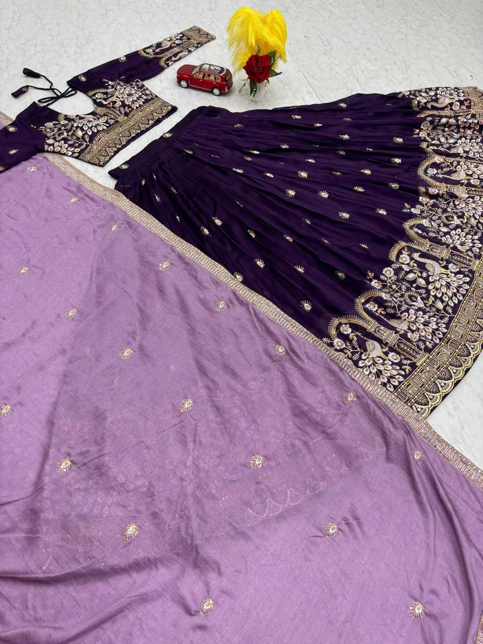 Ynf Vichitra Silk KESH497 261 Lehengas Wholesale Fancy Lehenga Traditional Lehenga Embroidered Lehenga Manufacturer