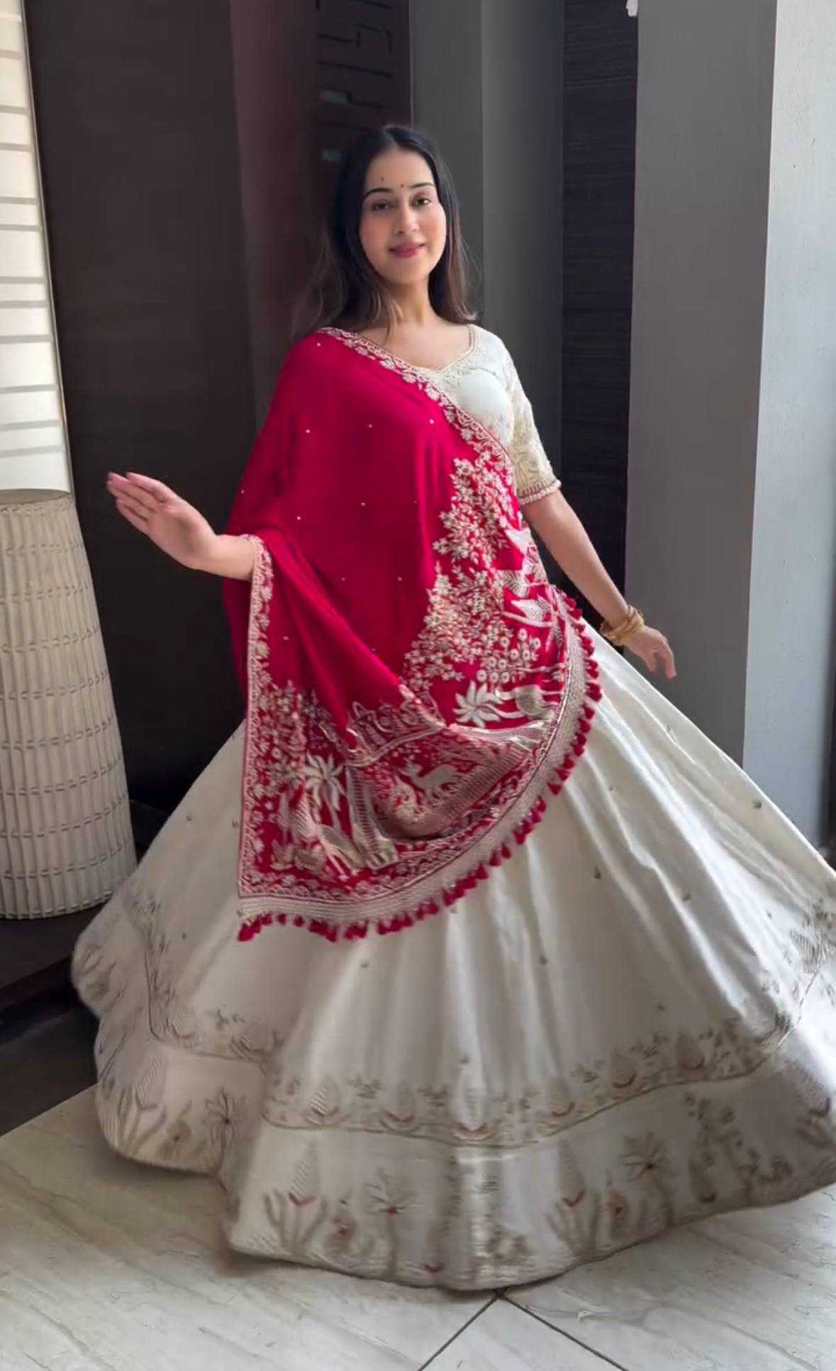 Ynf Vichitra Silk KESH497 265 Lehengas Wedding Collections Festive Collections Wholesale Silk Lehenga Embroidered Lehenga Sequins Lehenga Manufacturer