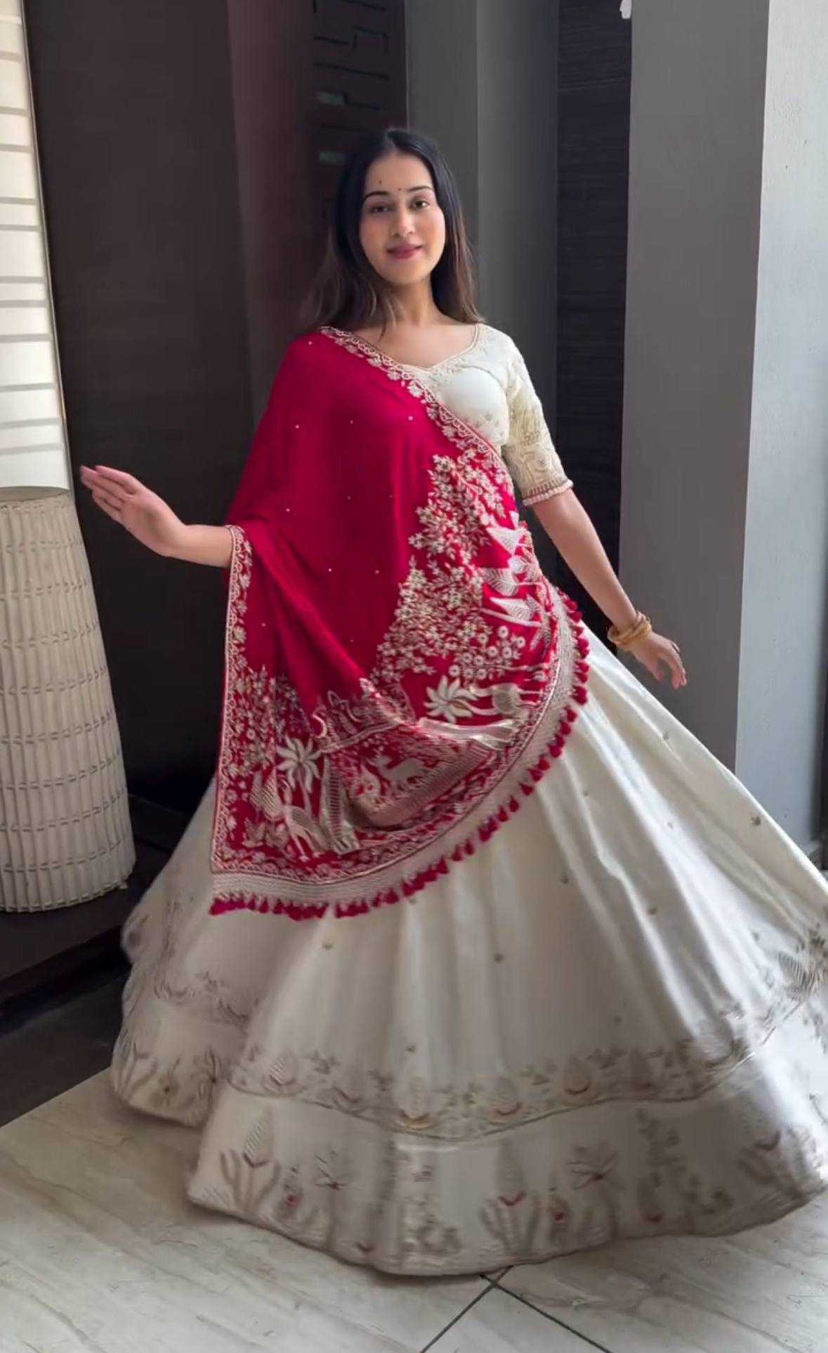 Ynf Vichitra Silk KESH497 265 Lehengas Wedding Collections Festive Collections Wholesale Silk Lehenga Embroidered Lehenga Sequins Lehenga Manufacturer