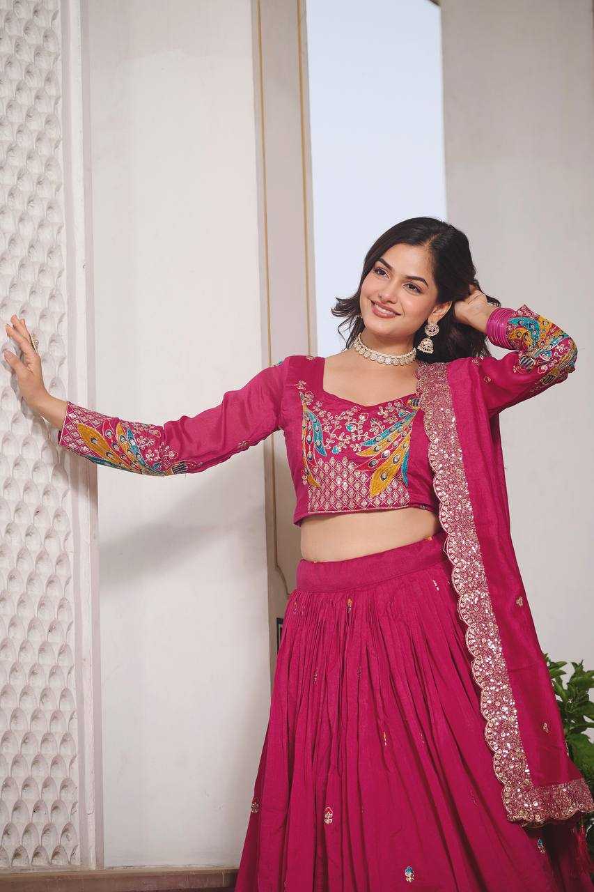 Ynf Vichitra Silk KESH498 113 Lehengas Wholesale Fancy Lehenga Traditional Lehenga Embroidered Lehenga Manufacturer