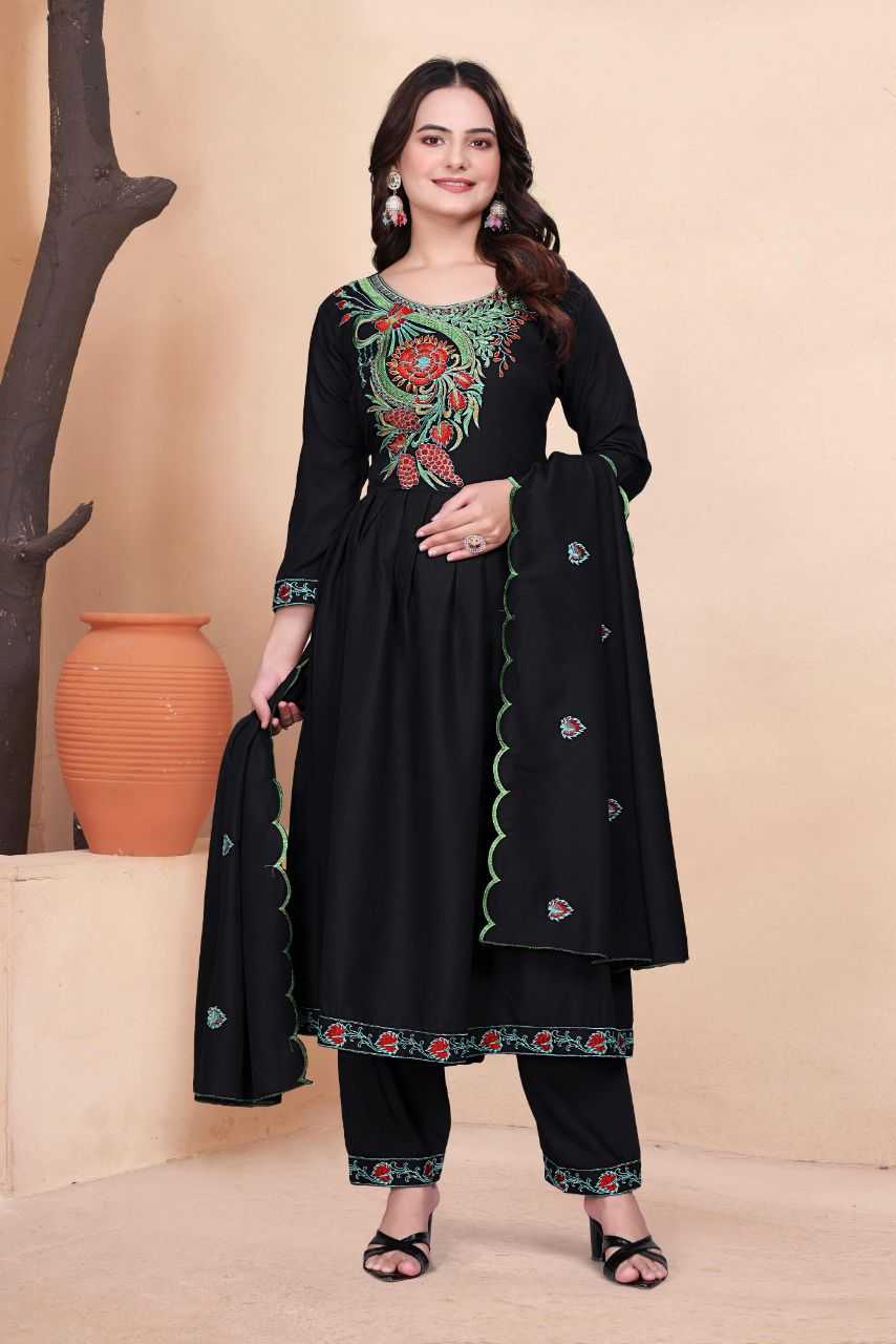 Ynf Vichitra Silk KESH507 JAIMUN Suits & Dresses Wholesale Ladies Suits Embroidery Suits Palazzo Suit Manufacturer