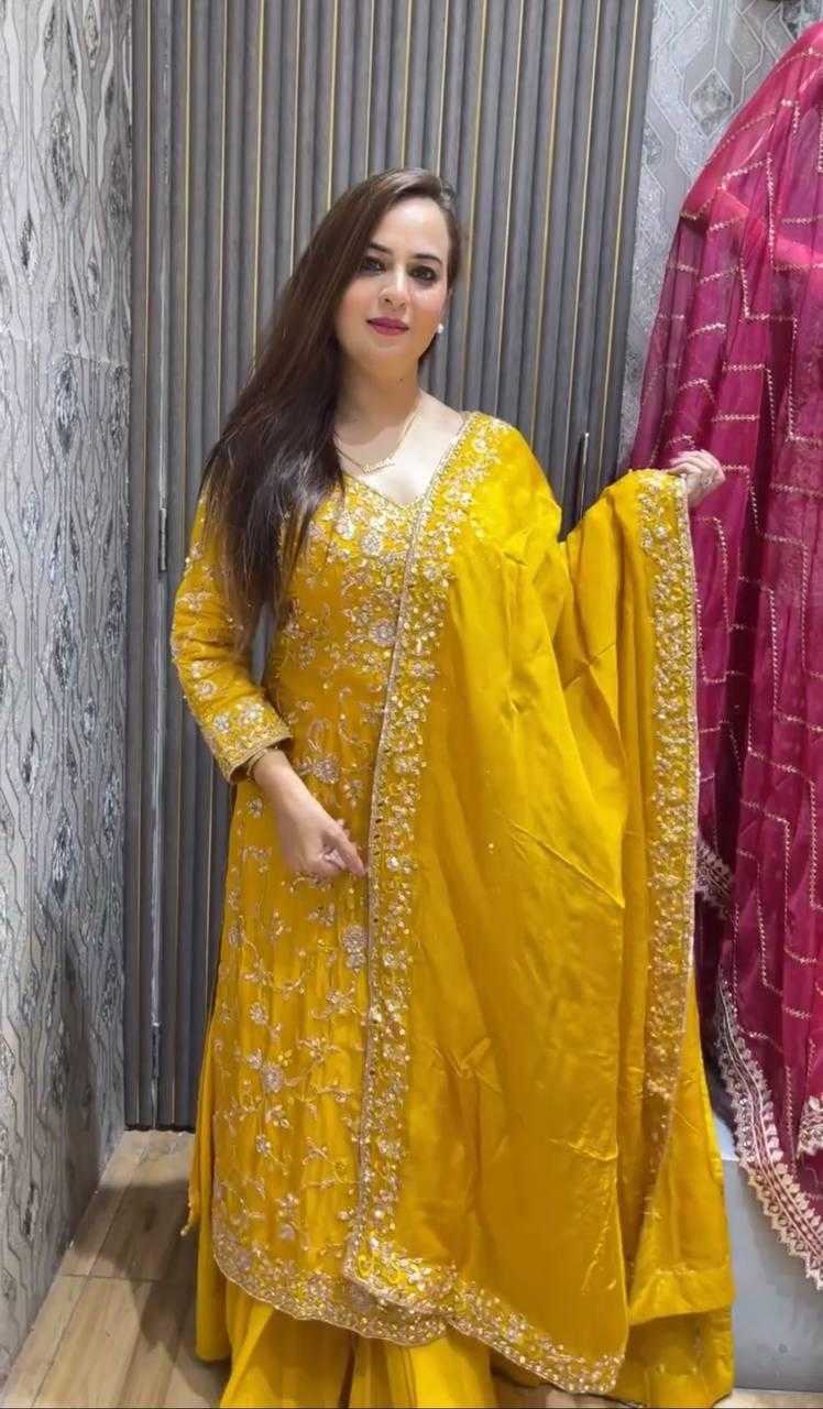 Ynf Vichitra Silk KESH512 1670 Suits & Dresses Wholesale Ladies Suits Sharara Salwar Suits Embroidery Suits Manufacturer