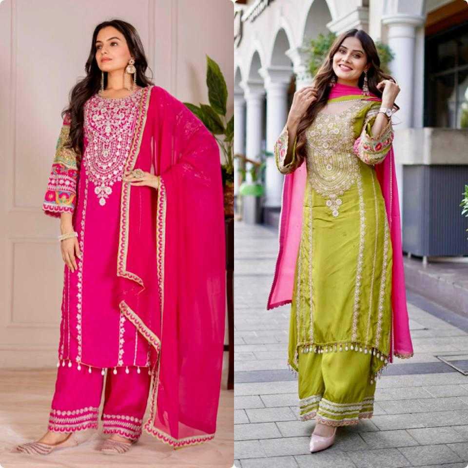 Ynf Vichitra Silk KESH512 1672 Suits & Dresses Wholesale Ladies Suits Palazzo Suit Embroidered Suits Manufacturer