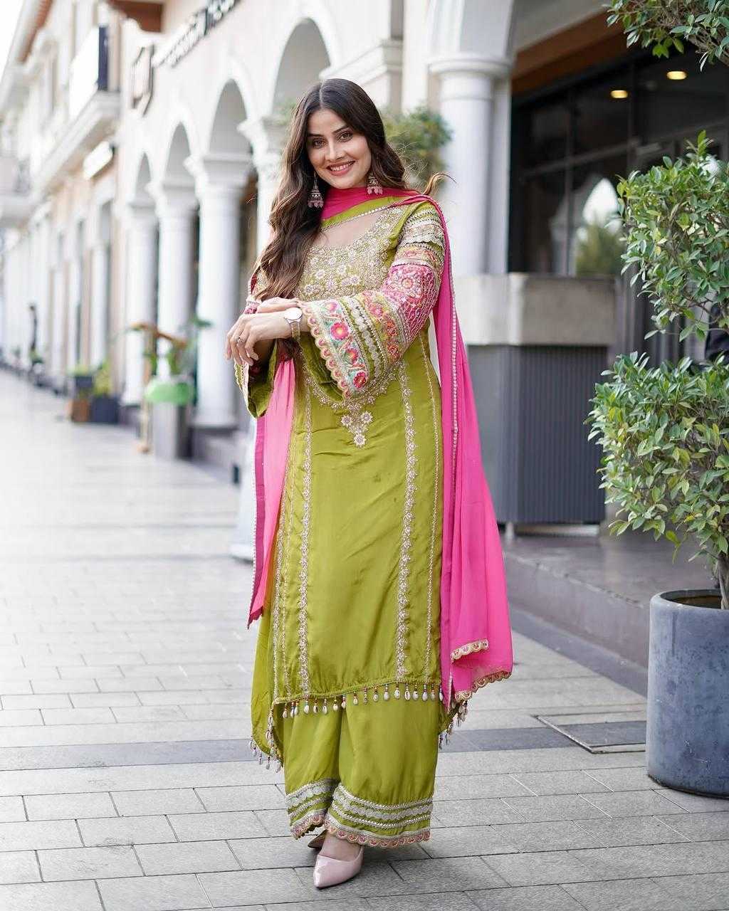 Ynf Vichitra Silk KESH512 1672 Suits & Dresses Wholesale Ladies Suits Palazzo Suit Embroidered Suits Manufacturer