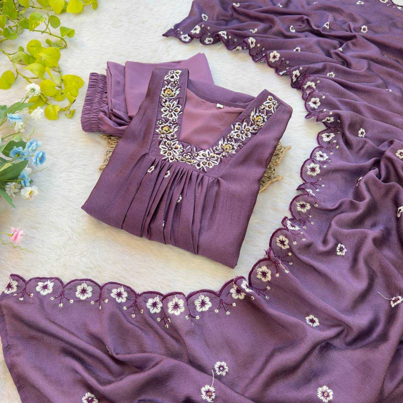 Ynf Vichitra Silk KESH513 441 Gowns Wholesale Fancy Gowns Party Wear Gowns Designer Gowns Manufacturer
