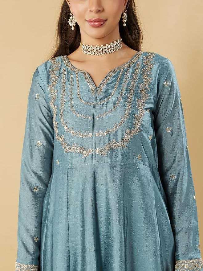 Ynf Vichitra Silk KESH529 MUSKAN Suits & Dresses Wholesale Ladies Suits Embroidery Suits Anarkali Suits Party wear suits Manufacturer
