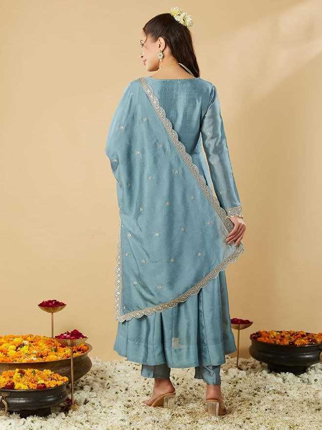 Ynf Vichitra Silk KESH529 MUSKAN Suits & Dresses Wholesale Ladies Suits Embroidery Suits Anarkali Suits Party wear suits Manufacturer