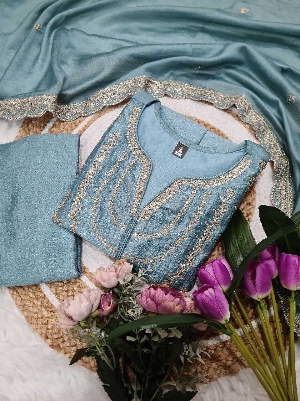 Ynf Vichitra Silk KESH529 MUSKAN Suits & Dresses Wholesale Ladies Suits Embroidery Suits Anarkali Suits Party wear suits Manufacturer