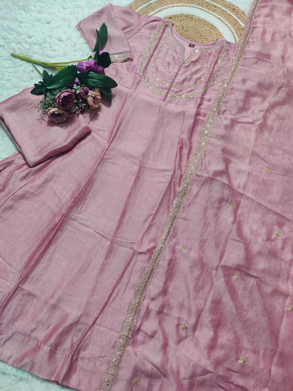 Ynf Vichitra Silk KESH529 MUSKAN Suits & Dresses Wholesale Ladies Suits Embroidery Suits Anarkali Suits Party wear suits Manufacturer