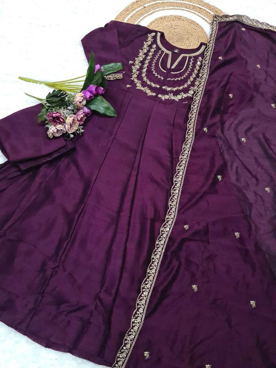 Ynf Vichitra Silk KESH529 MUSKAN Suits & Dresses Wholesale Ladies Suits Embroidery Suits Anarkali Suits Party wear suits Manufacturer