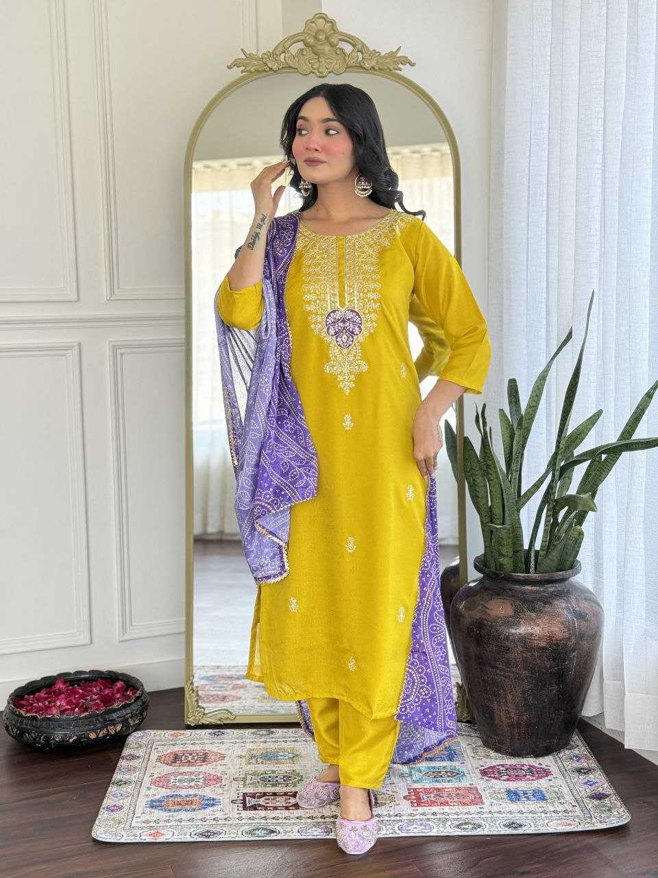 Ynf Vichitra Silk KESH529 SHIVANI Suits & Dresses Wholesale Ladies Suits Embroidery Suits Chanderi Suit Silk Suits Manufacturer