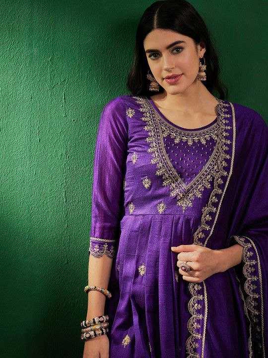 Ynf Vichitra Silk KESH529 SIMRAN Suits & Dresses Wedding Collections Festive Collections Wholesale Embroidery Suits Ladies Silk Suit Designer Suits Manufacturer