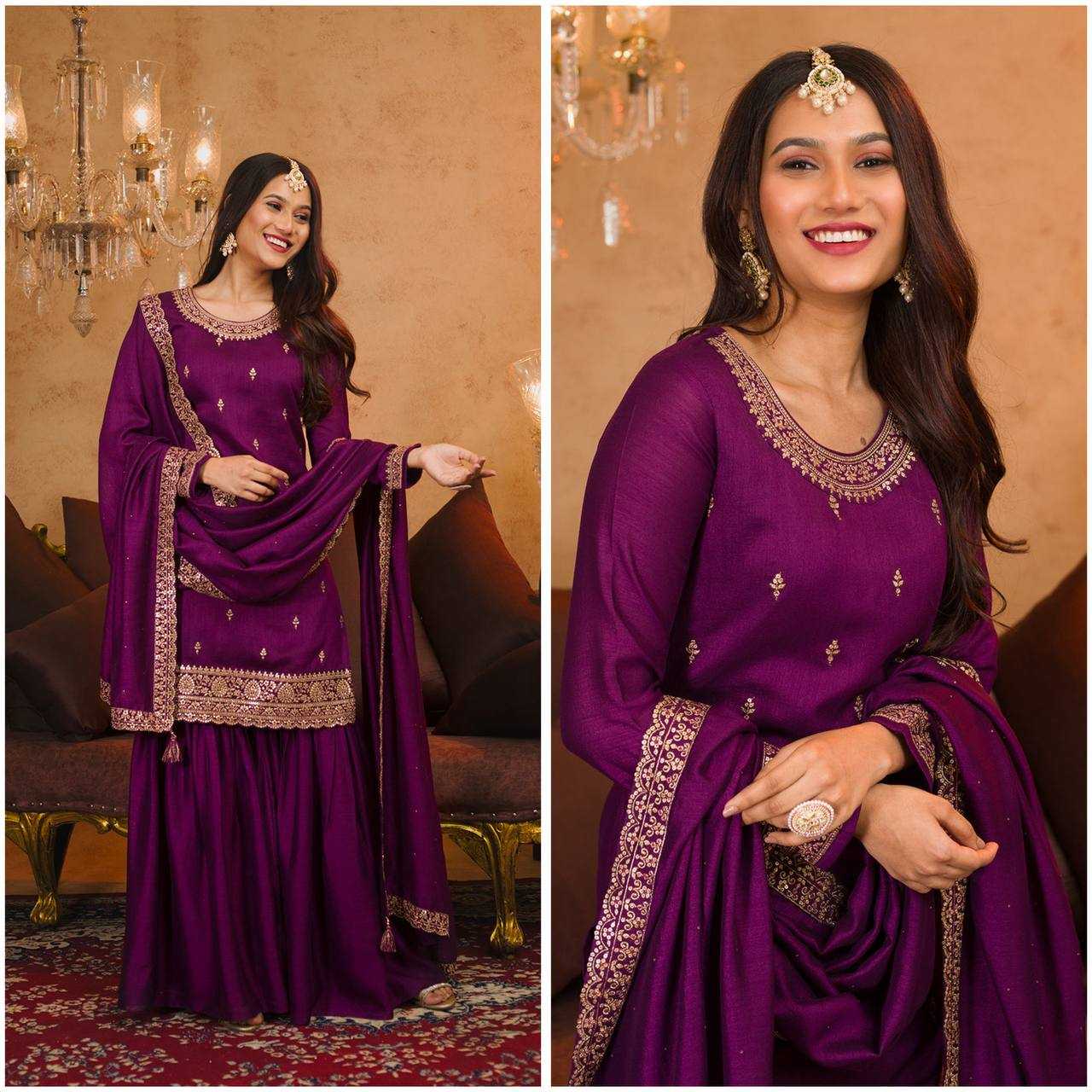 Ynf Vichitra Silk KESH537 KOSKI Suits & Dresses Wholesale Sharara Salwar Suits Embroidery Suits Party wear suits Manufacturer