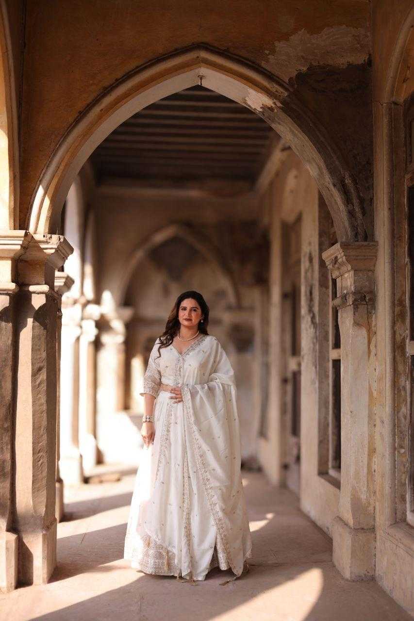 Ynf Vichitra Silk RIN133 008 Lehengas Wholesale Designer Lehenga Fancy Lehenga Lehenga With Cancan Manufacturer