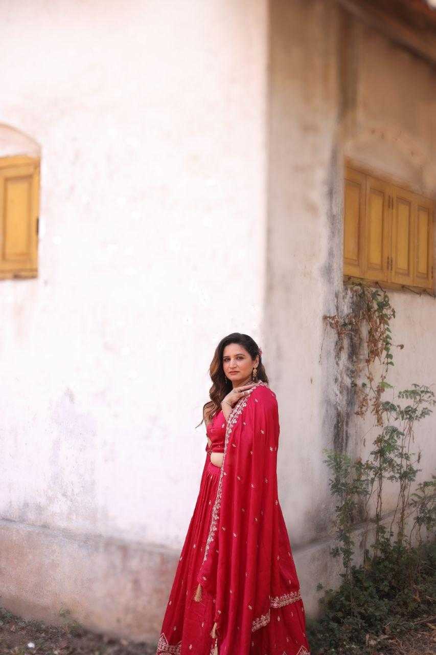 Ynf Vichitra Silk RIN133 008 Lehengas Wholesale Designer Lehenga Fancy Lehenga Lehenga With Cancan Manufacturer