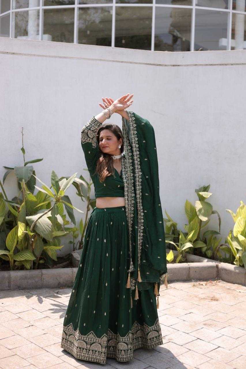Ynf Vichitra Silk RIN133 008 Lehengas Wholesale Designer Lehenga Fancy Lehenga Lehenga With Cancan Manufacturer
