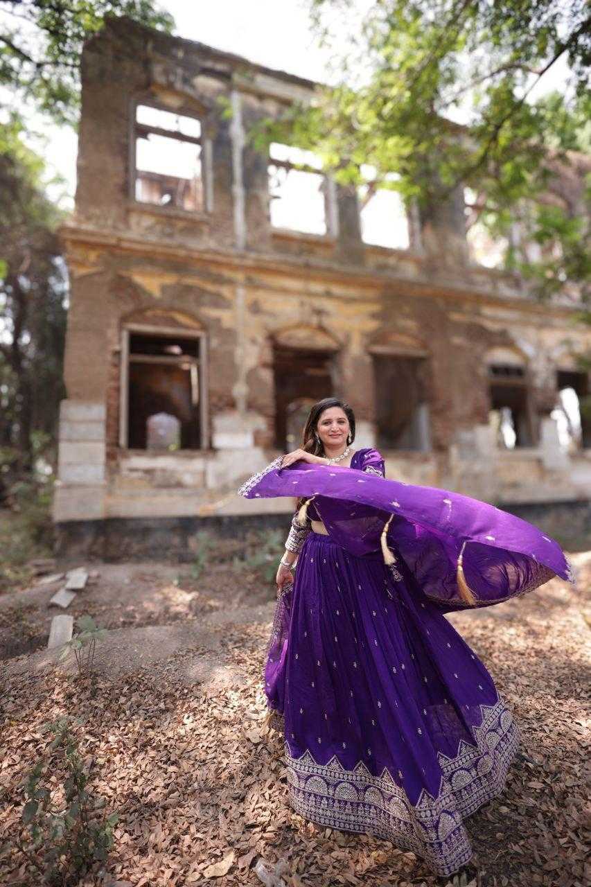 Ynf Vichitra Silk RIN133 008 Lehengas Wholesale Designer Lehenga Fancy Lehenga Lehenga With Cancan Manufacturer