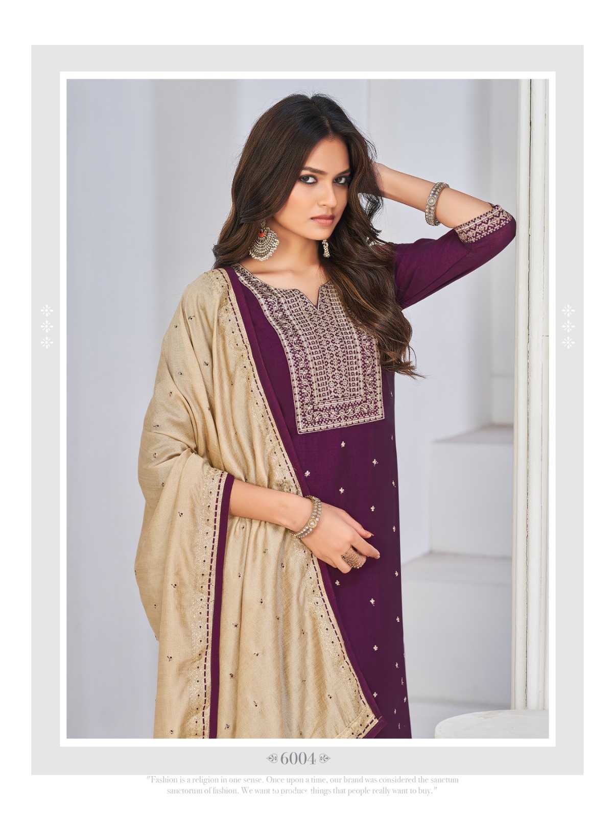 Ynf Vichitra Silk RIN190 AANCHI-BHOOMI Setwise Collections Wholesale Dresses & Suits Catalogs Manufacturer