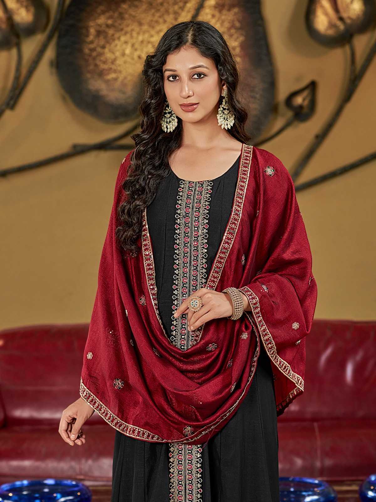 Ynf Vichitra Silk RIN190 AANCHI-SONAL Setwise Collections Wholesale Dresses & Suits Catalogs Manufacturer