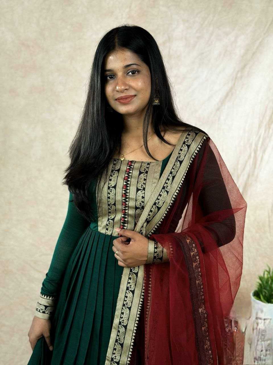 Ynf Vichitra Silk RIN217 328 Gowns Wholesale Fancy Gowns Embroidery Gowns Party Gowns Manufacturer
