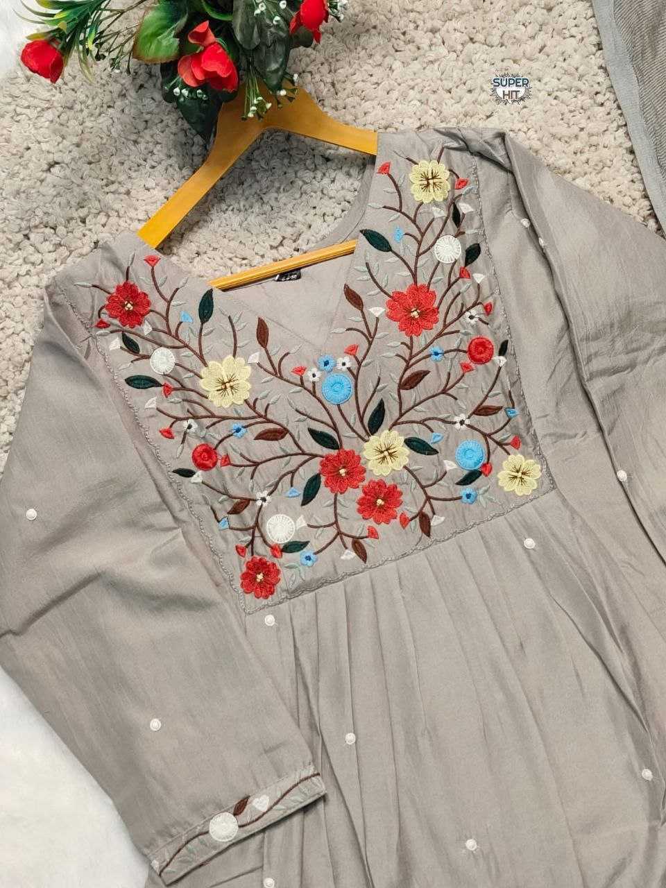 Ynf Viscos Chifon KESH536 3001 Suits & Dresses Wholesale Ladies Suits Embroidery Suits Designer Suits Manufacturer